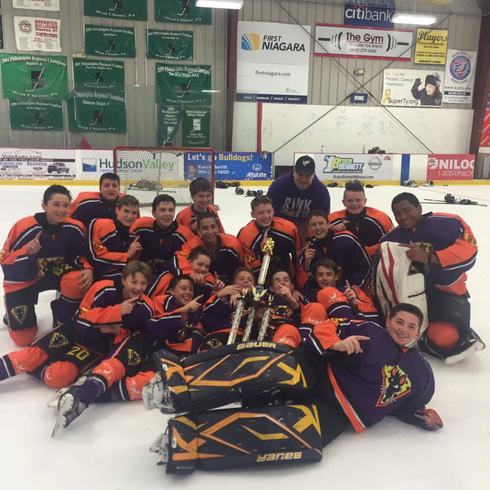 Rink Rats Bantams Win Championship!